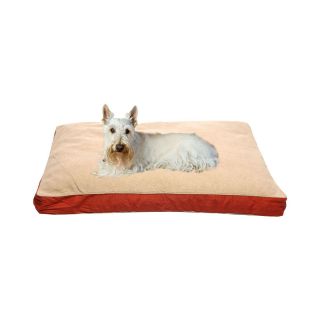 Four Season Jamison with Cashmere Berber Top Pet Bed, Red