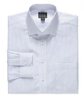 Traveler Tailored Fit Stripe Spread Collar Dress Shirt JoS. A. Bank