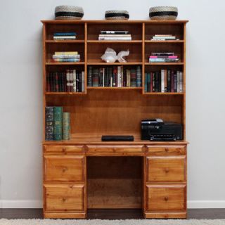 Gothic Furniture Riverdale Computer Desk with 7 Drawer M437 P