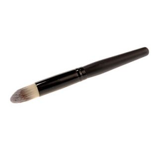 Short Black Stick Artificial Fibre Blush Brush