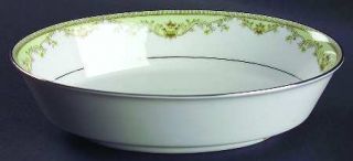 Noritake Raleigh 9 Oval Vegetable Bowl, Fine China Dinnerware   Yellow Flowers,