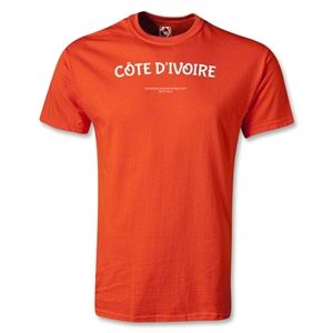 Cote DIvoire FIFA Beach World Cup 2013 T Shirt (Orange)
