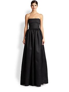 Black Halo Mykel Strapless Gown