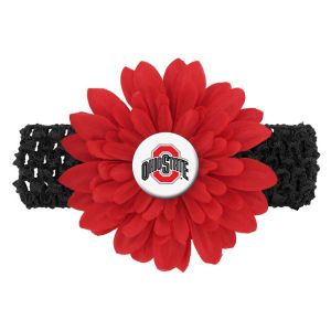 Ohio State Buckeyes Flower Head Band