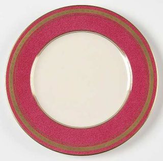 Oscar De La Renta Imperial Ruby Salad Plate, Fine China Dinnerware   Fine China,