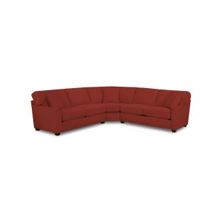 Possibilities Sharkfin Arm 3 pc. Right Arm Sofa Sectional with Sleeper, Rouge