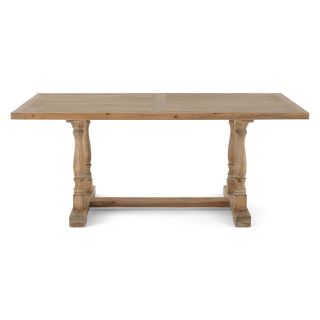 Trestle 72 Dining Table, Distressed Fir