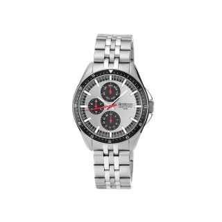 Armitron All Sport Mens Black and Silver Tone Stainless Steel Watch