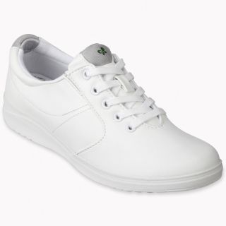 Grasshoppers Lace Up Casual Shoes, White, Womens