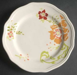 Better Homes and Gardens Citrus Blossoms Salad Plate, Fine China Dinnerware   Or