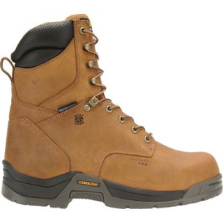 Carolina 8in. Waterproof Composite Safety Toe EH Work Boot   Copper, Size 10