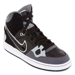 Nike Son of Force Mid Grade School Boys Athletic Shoes, Black, Boys
