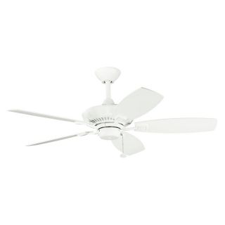 Kichler 300107SNW Canfield 44 in. Indoor Ceiling Fan   Satin Natural White  