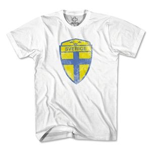 Objectivo Sweden Sverige Crest T Shirt (White)