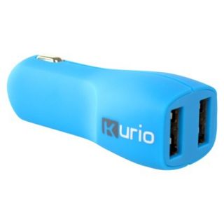 Kurio Micro USB Car Charger   Blue