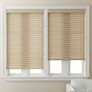 JCP Home Collection  Home 2 Faux Wood Blinds, Cream