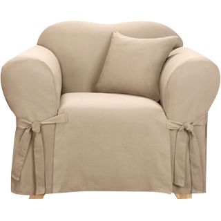 Sure Fit Logan 1 pc. Chair Slipcover, Sand