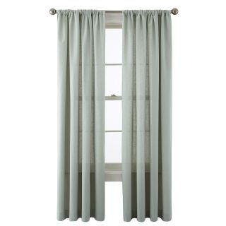 JCP Home Collection  Home Holden Rod Pocket Cotton Curtain Panel, Gray