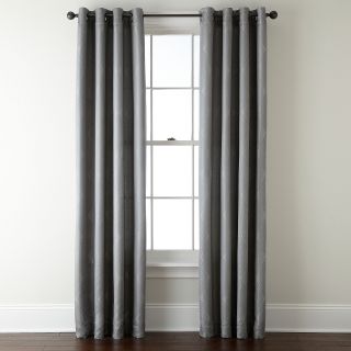 Studio Bungalow Grommet Top Curtain Panel, Gray