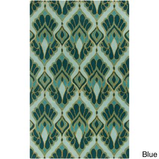 Hand tufted Malene B Destinations Geometric Wool Rug (8 X 11)