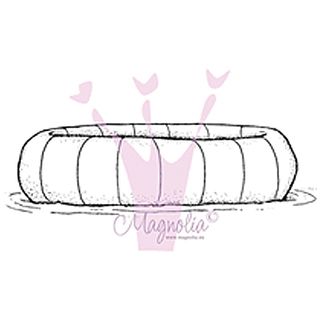 Lazy Summer Days Cling Stamp 6.5x3.5 Package bathing Ring