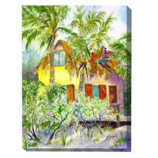 West of the Wind The Hideaway Outdoor Canvas Art Multicolor   OU 71111