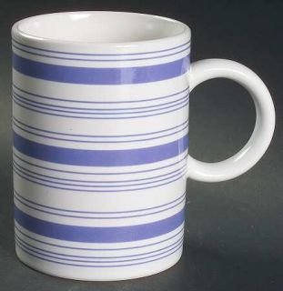 Royal Doulton Terence Conran Chophouse Mug, Fine China Dinnerware   Blue Bands A