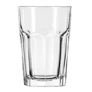 Libbey Gibraltar Glass Tumblers, Beverage, 14oz, 5 1/8in Tall