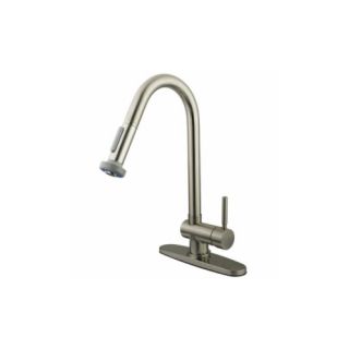 Elements of Design ES8888DL Universal One Handle Pull Down Kitchen Faucet