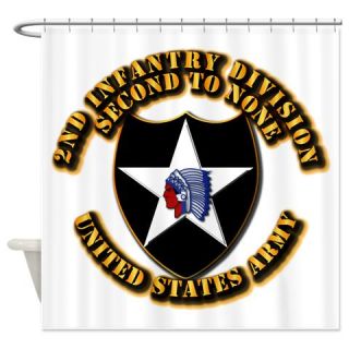  rmy   2nd ID   Second to None Shower Curtain  Use code FREECART at Checkout