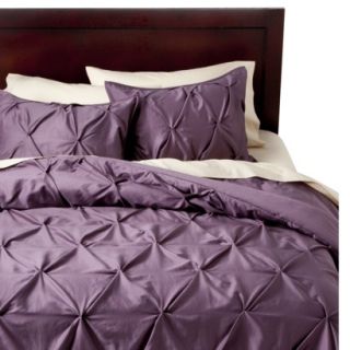 Threshold Pinched Pleat Comforter Set   Lavender (Queen)
