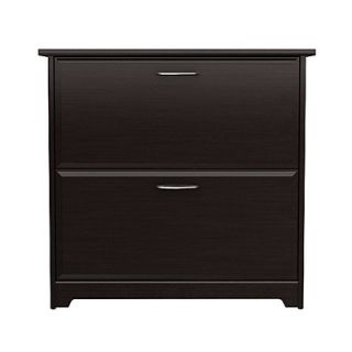 Bush Cabot 2 Drawer Lateral File WC31880 03 Finish Espresso Oak