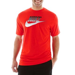 Nike Futura Fade Tee, Red/Grey, Mens