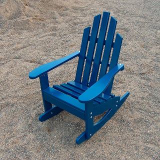 Prairie Leisure Junior Adirondack Rocking Chair   88 UNFINISHED