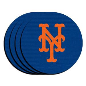 New York Mets Neoprene Coaster Set 4pk