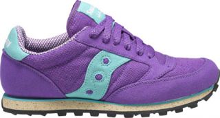 Womens Saucony Jazz Low Pro Vegan   Purple/Teal Fashion Sneakers