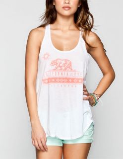 Staying Here Womens Tank White In Sizes Small, X Small, Medium, Large