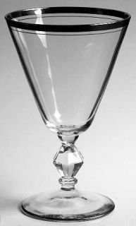 Glastonbury   Lotus Brookmere Water Goblet   Stem 982
