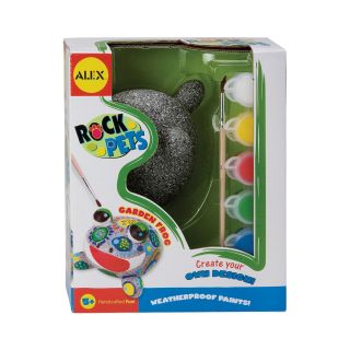 ALEX TOYS Rock Pets Paint Kit, Garden Frog