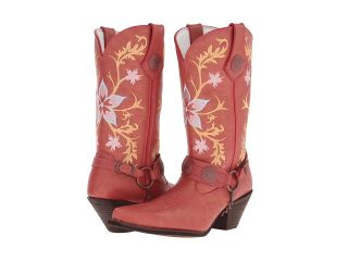 Durango 12 Floral Harness Cowboy Boots (Burgundy)