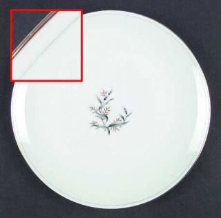 Princess (Japan) Horizon Dinner Plate, Fine China Dinnerware   Blue Band, Wheat