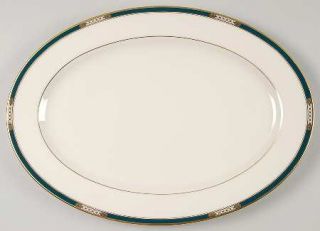 Lenox China Union 16 Oval Serving Platter, Fine China Dinnerware   Presidential