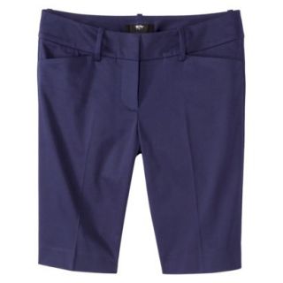 Mossimo Petites Bermuda Shorts   Blue 18P
