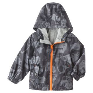 Just One You by Carters Infant Toddler Boys Truck Windbreaker Jacket   Gray 3T
