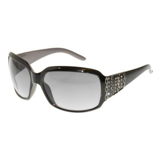 Allen B. Chain Sunglasses, Black, Womens