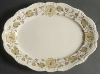Rosenthal   Continental Bacchanale 15 Oval Serving Platter, Fine China Dinnerwa