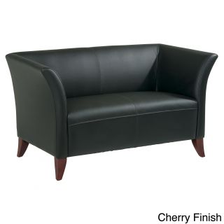 Office Star Products Leather Loveseat Chair