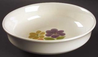 Franciscan Floral (Usa, Rim Shape) 9 Round Vegetable Bowl, Fine China Dinnerwar