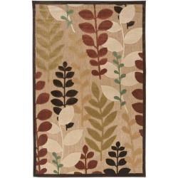 Woven Terrance Indoor/outdoor Floral Rug (5 X 76)