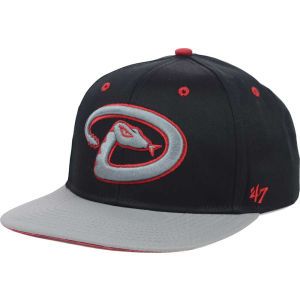 Arizona Diamondbacks 47 Brand MLB Red Under Snapback Cap